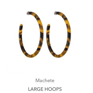 Machete Large Hoops